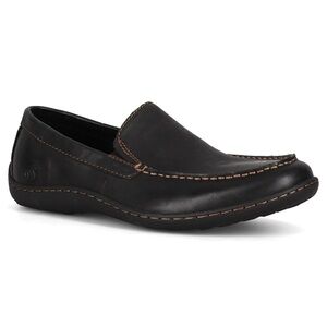 BORN | Caleb weathered black loafers/slip-on shoes dress/casual